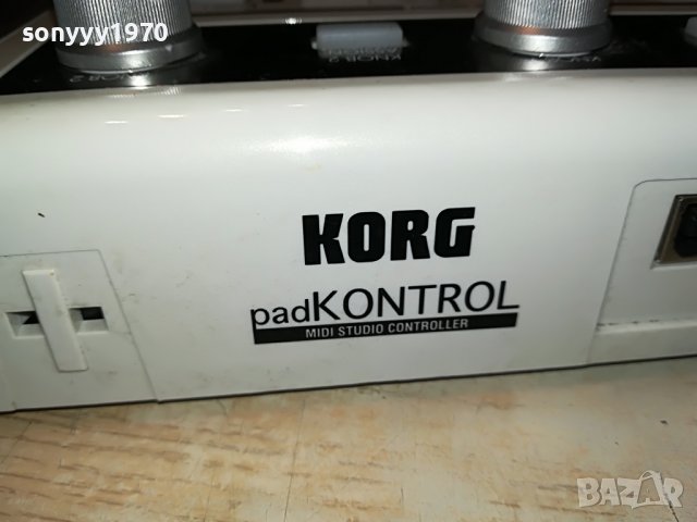 KORG PAD KONTROL-MIDI STUDIO CONTROLLER-ENGLAND 2311221405, снимка 15 - Ресийвъри, усилватели, смесителни пултове - 38770110