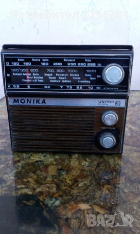 Радио "Моника" , снимка 1 - Антикварни и старинни предмети - 37242571