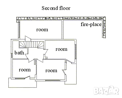 Триетажна къща 325м2, двор 475м2 от собственика, снимка 7 - Къщи - 50431639
