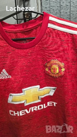 мъжка тениска Adidas Manchester united размер М , снимка 2 - Тениски - 51240411