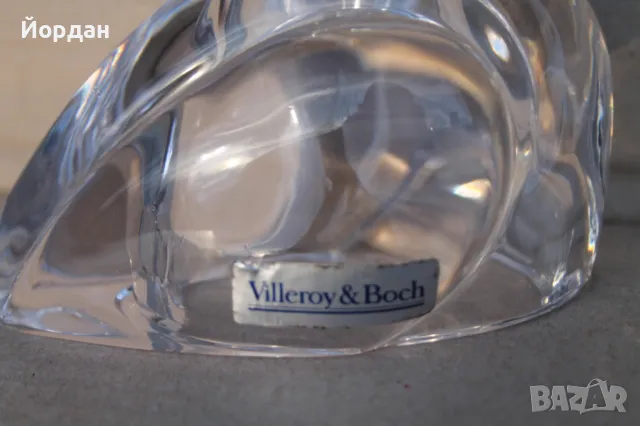 Стъклена фигурка ''Villeroy & Boch'', снимка 2 - Колекции - 48284195