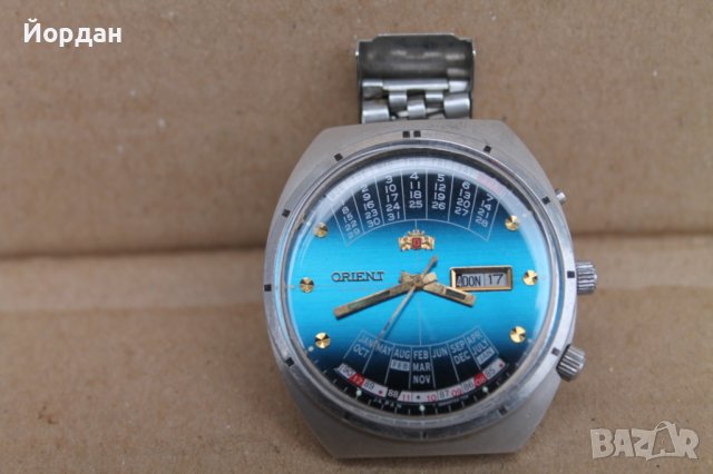 Мъжки часовник ''Orient'' автомат 23 камъка ''Календар'', снимка 3 - Мъжки - 43427052