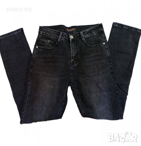 Мъжки дънки черни, снимка 2 - Дънки - 38052431