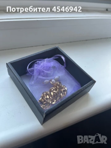 Женска гривна “GOLDEN TRIPLE PEARL”, снимка 3 - Гривни - 51183548