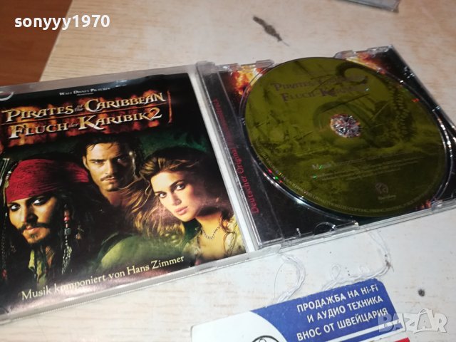 PIRATES OF THE CARIBBEAN CD-ВНОС GERMANY 2411231940, снимка 4 - CD дискове - 43134043