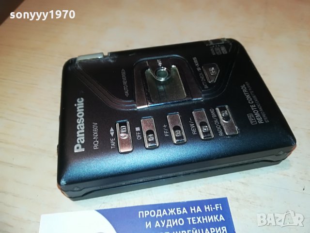 panasonic rq-nx60v walkman deck & tuner-mettal, снимка 18 - Радиокасетофони, транзистори - 28447045