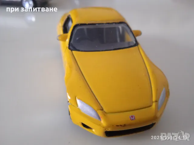 Метални колички Audi A8, Honda S 2000, VW Tuareg, Land Rover Realtoy , снимка 4 - Колекции - 48919324