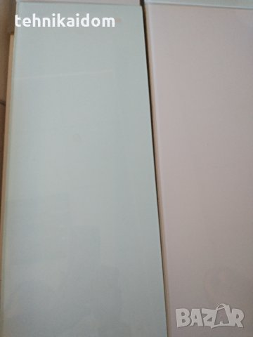 Скрин със стъклени чекмеджета бял Lingga II РАЗПРОДАЖБА, снимка 3 - Шкафове - 34615883