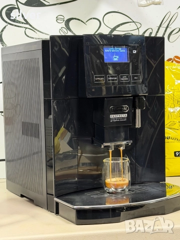 Кафемашина кафе автомат delonghi perfecta touch с гаранция, снимка 5 - Кафемашини - 52313902