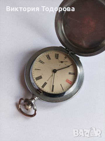 Джобен часовник Молния СССР , снимка 3 - Антикварни и старинни предмети - 43886064