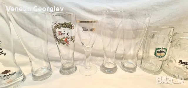 Различни чаши за бира 0,2мл, 0,4мл, 0,5мл., снимка 3 - Чаши - 45202497