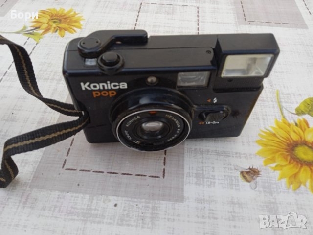 Konica Pop 35мм лентов фотоапарат, снимка 6 - Фотоапарати - 40061057