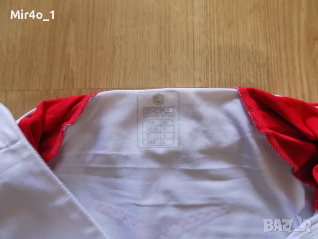 вело джърси briko тениска екип блуза шосейно колоездене спорт дамско оригинално M, снимка 7 - Спортни екипи - 50023498