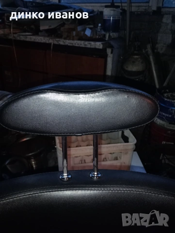 2 броя кожени Бръснарски столове , снимка 6 - Столове - 53254007