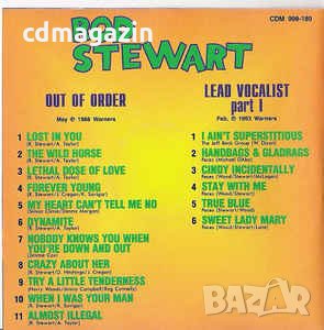 Компакт дискове CD Rod Stewart ‎– Out Of Order / Lead Vocalist (Part I), снимка 2 - CD дискове - 32963829