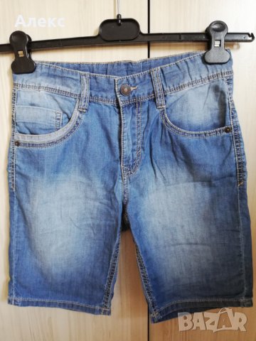 Дънкови панталони Benetton , снимка 1 - Детски къси панталони - 28666846