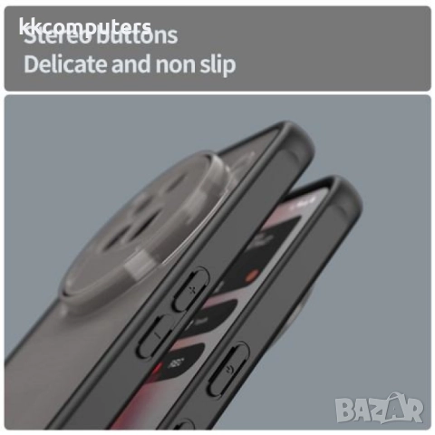 Nothing Phone (3a) Pro Airbags Frosted/ Translucent PC + TPU Силиконов Калъф и Протектор, снимка 8 - Калъфи, кейсове - 52614495