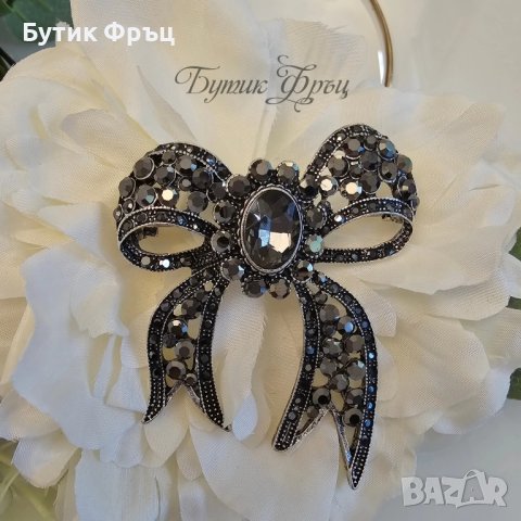 Брошка 01, снимка 2 - Обеци - 43245515