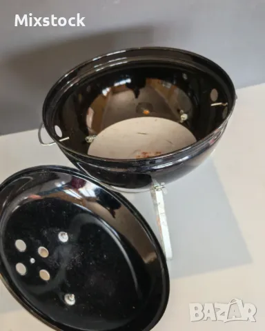 Преносимо барбекю на въглища Weber - Smokey Joe, скара 37 cm, черно, снимка 3 - Други стоки за дома - 50107608