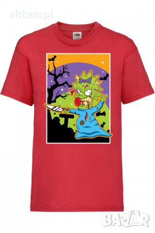 Детска тениска The Simpsons Maggie Simpson 01,Halloween,Хелоуин,Празник,Забавление,Изненада,Обичаи,, снимка 3 - Детски тениски и потници - 38158561
