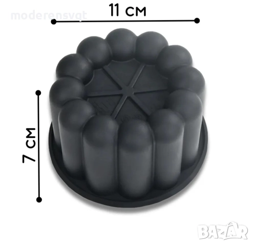 Силиконова форма молд за торти свещи, снимка 3 - Форми - 51835581