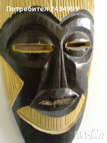 Продавам 2 винтидж африкански маски., снимка 5 - Други - 36888025