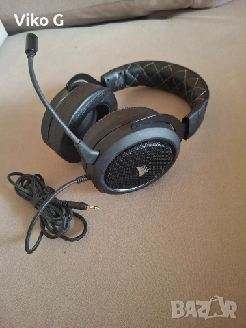 Геймърски слушалки Corsair HS60 Pro Surround. , снимка 2 - Слушалки и портативни колонки - 52865143