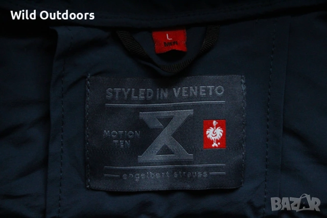 ENGELBERT STRAUSS Hybrid knitted hooded jacket - мъжко яке, размер L, снимка 6 - Спортни дрехи, екипи - 53236318