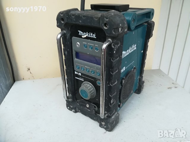 makita profi radio-ЗДРАВО-без батерия-внос англия, снимка 7 - Радиокасетофони, транзистори - 28413549