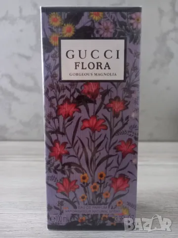 GUCCI Flora Gorgeous Magnolia - парфюм 100мл., снимка 1 - Дамски парфюми - 48663123