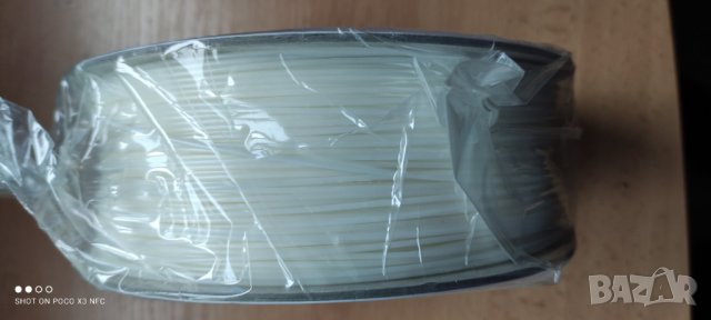 млечно бял филамент за 3 Д принтер, снимка 3 - Други машини и части - 35137630