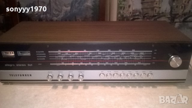 telefunken allegro stereo 301 receiver-внос германия, снимка 6 - Ресийвъри, усилватели, смесителни пултове - 27998767