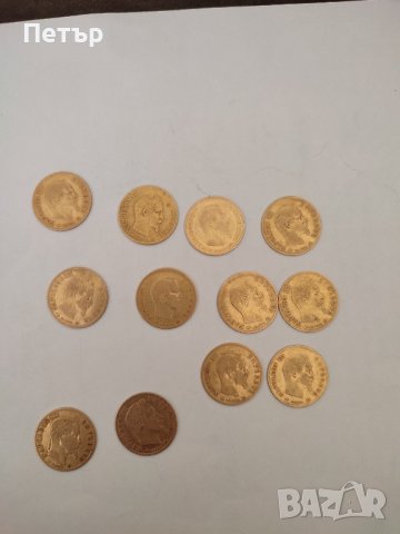 10 златни франка Наполеон 