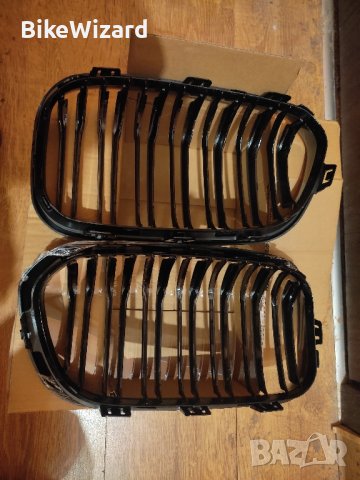 Двойни М бъбреци черен гланц за BMW 1 F20 F21 15-19 г. НОВИ, снимка 2 - Аксесоари и консумативи - 43555223