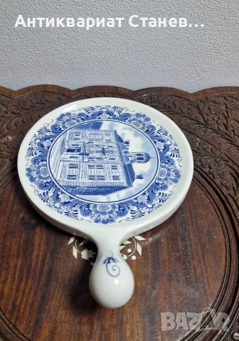 Керамично холандско тиганче , снимка 8 - Декорация за дома - 53459584