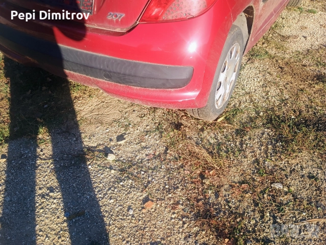 Задна броня Peugeot 207 Hatchback (02.2006 - 12.2015),, снимка 2 - Части - 51728580