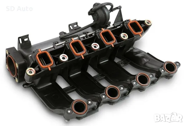 Всмукателен Колектор с вихрови Клапи + комплект уплатнения за BMW 2,0d  M47D20, снимка 5 - Части - 47605871