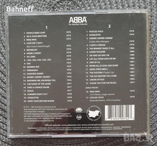 Abba  най добрите времена и оригинални албуми ., снимка 2 - CD дискове - 38791914