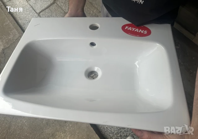 Умивалник за баня, снимка 2 - Мивки - 51392606