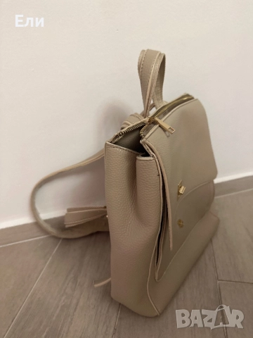 Кожена раница