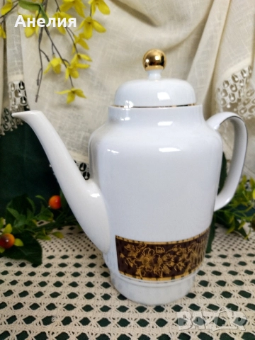 Прекрасен чайник от Чехословакия , снимка 2 - Други - 51505748