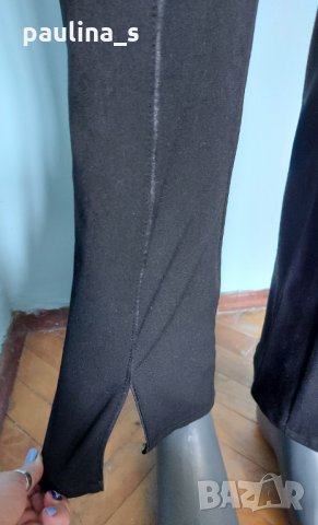 Еластичен панталон с широки крачоли и цепки / България , снимка 8 - Панталони - 33346569