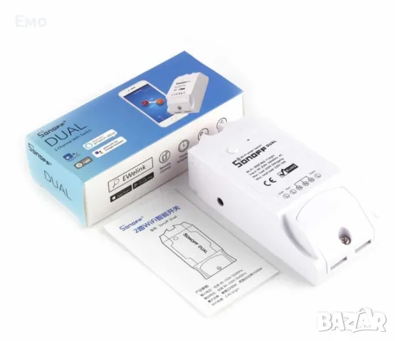 Двуканален смарт ключ, WIfi, Android, IOS, дистанционно управление на две устройства едновременно, снимка 4 - Други - 48437604