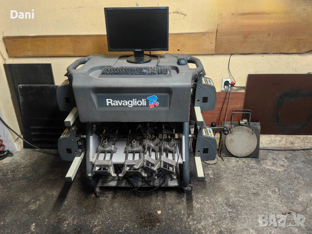 Стенд за реглаж сходимост Ravaglioli RAV TD 5080, снимка 2 - Други машини и части - 53248618
