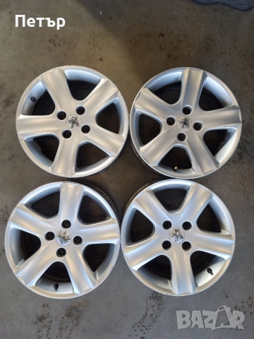 ОРИГИНАЛНИ АЛУМИНИЕВИ ДЖАНТИ ЗА ПЕЖО-4Х108Х65.1-16 цола