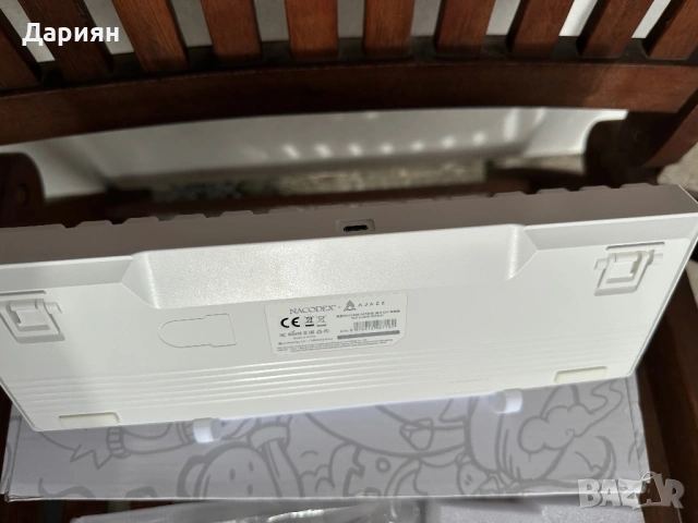 Механична Клавиатура Ajazz x Nacodex NK61 / 60% / Cherry MX Red Switch-ове / Hot swap /, снимка 8 - Клавиатури и мишки - 53541606