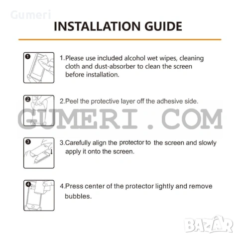 Протектор за Целия Екран Full Glue за Xiaomi 15T, снимка 5 - Фолия, протектори - 53260559