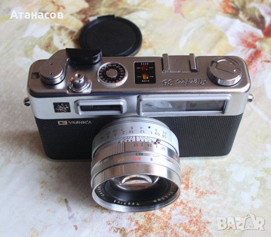 Yashica Electro 35 отличен апарат, снимка 3 - Фотоапарати - 38325205