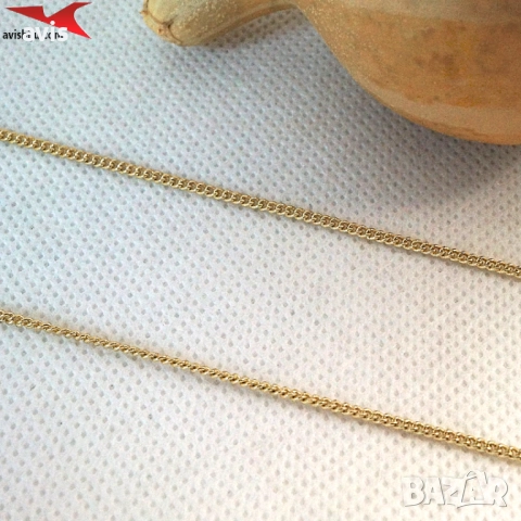Синджир с 14К златно покритие 254554, снимка 3 - Колиета, медальони, синджири - 52771110