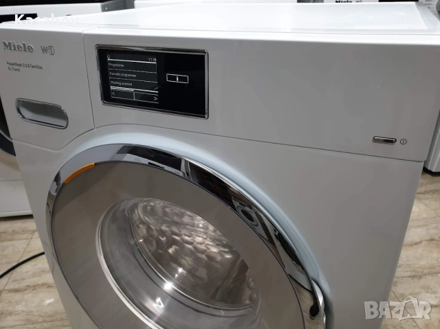 Miele - 9кг - Пара - WiFi - TwinDos - Пералня Миеле 12м Гаранция, снимка 14 - Перални - 53290480